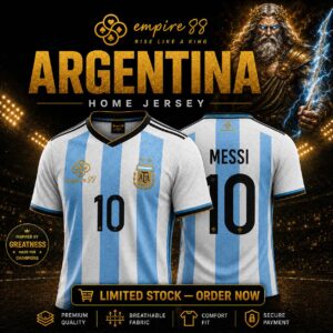 Ilustrasi produk Raja Botak untuk materi katalog wilayah Argentina