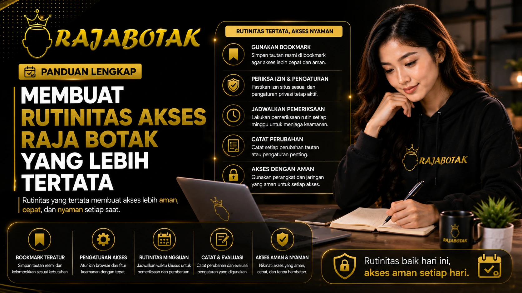 Membuat Rutinitas Akses Raja Botak yang Lebih Tertata