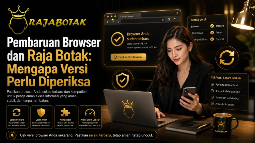 Pembaruan Browser dan Raja Botak: Mengapa Versi Perlu Diperiksa