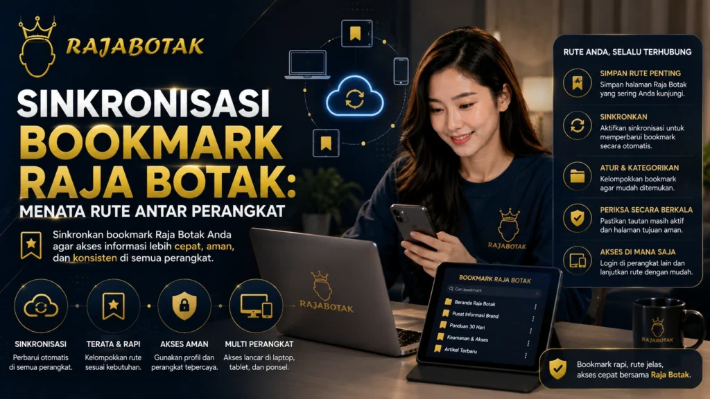 Sinkronisasi Bookmark Raja Botak: Menata Rute Antar Perangkat