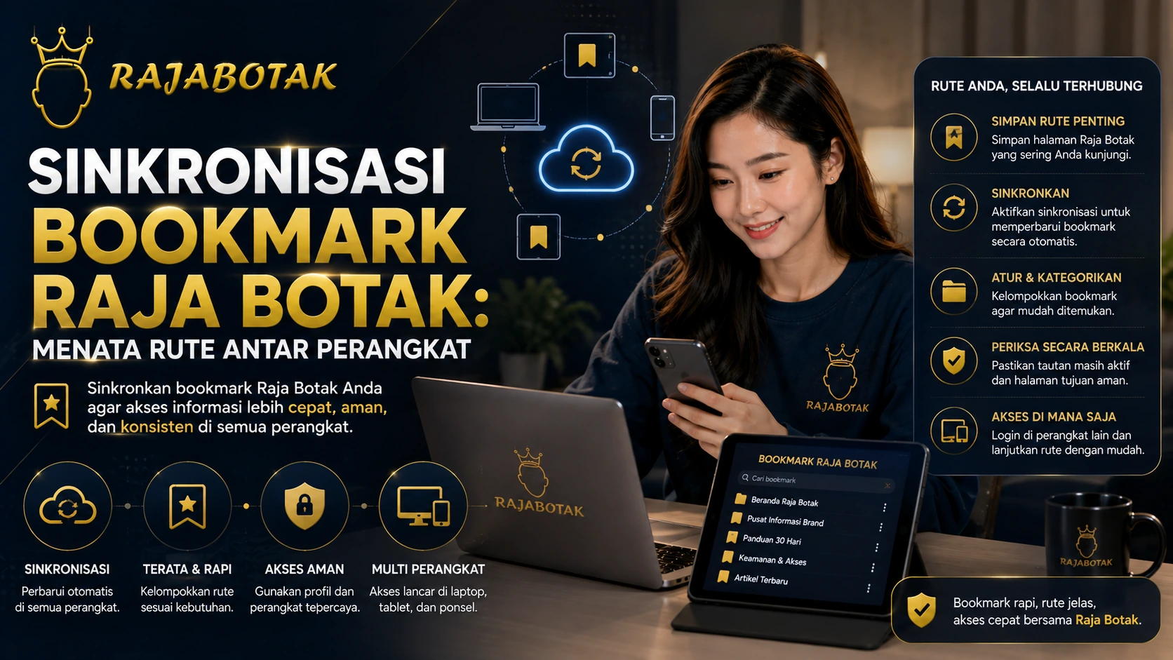 Sinkronisasi Bookmark Raja Botak: Menata Rute Antar Perangkat