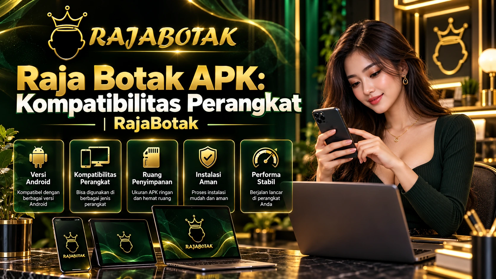 Raja Botak APK kompatibilitas perangkat