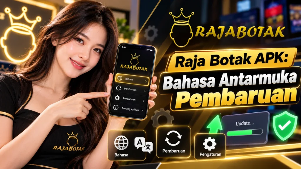 Raja Botak APK bahasa antarmuka setelah pembaruan