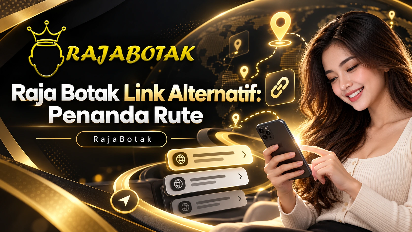 Raja Botak Link Alternatif penanda rute dan posisi halaman