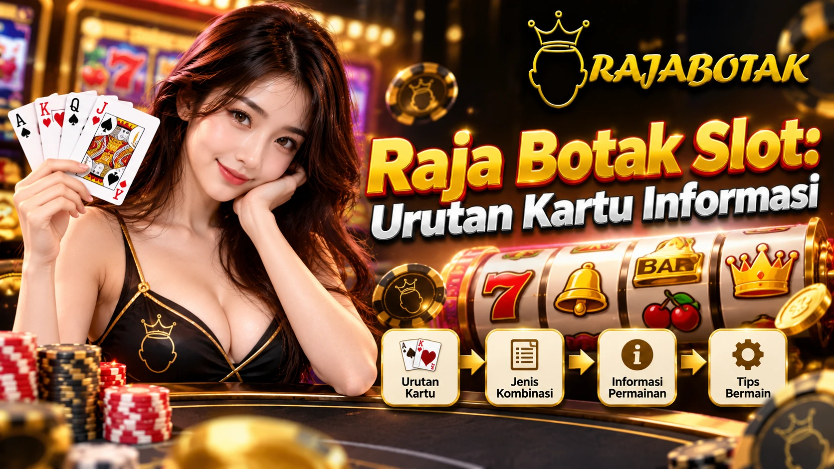 Raja Botak Slot urutan kartu informasi dan kontrol menu